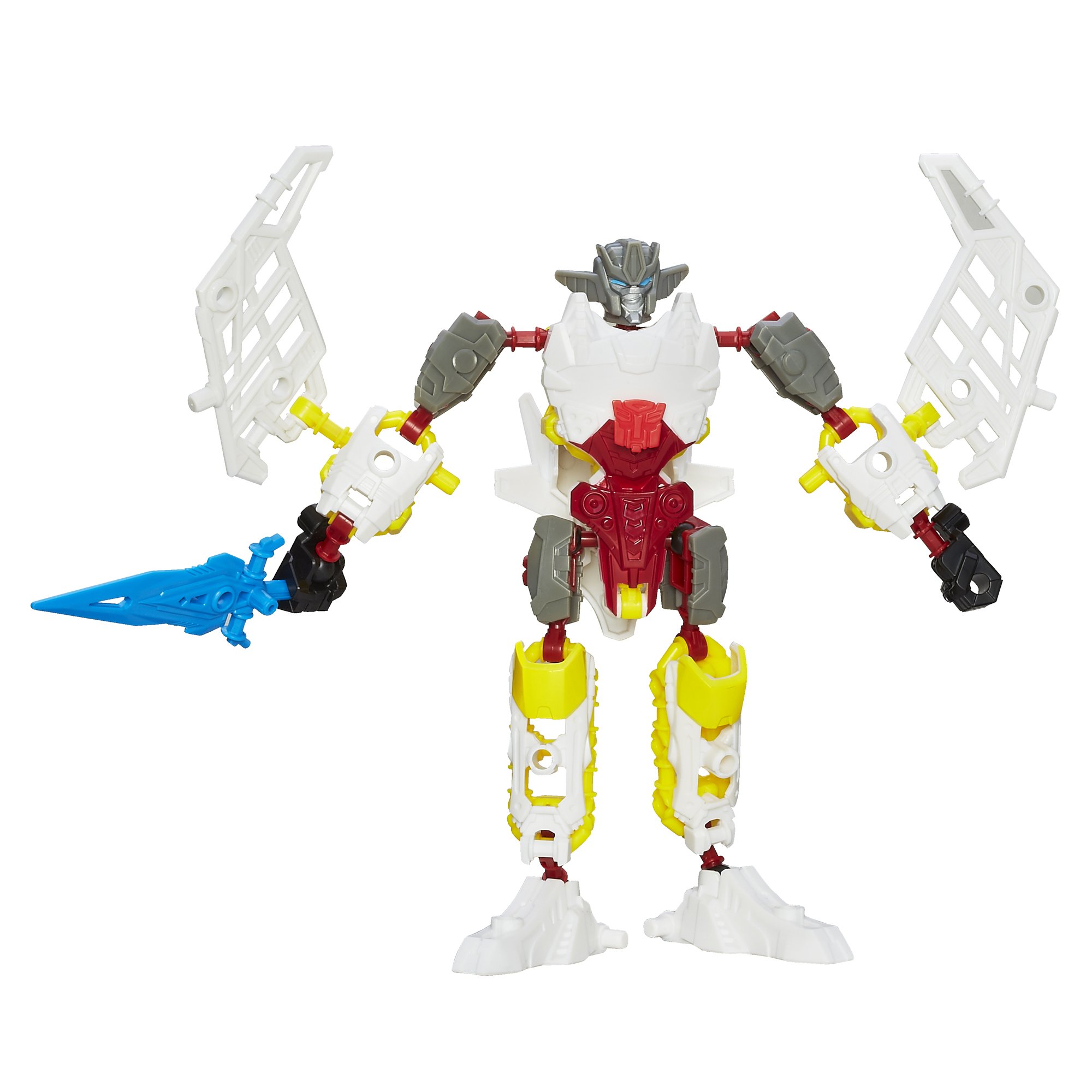 Transformers Construct-Bots Scout Class Silverbolt Buildable Action Figure