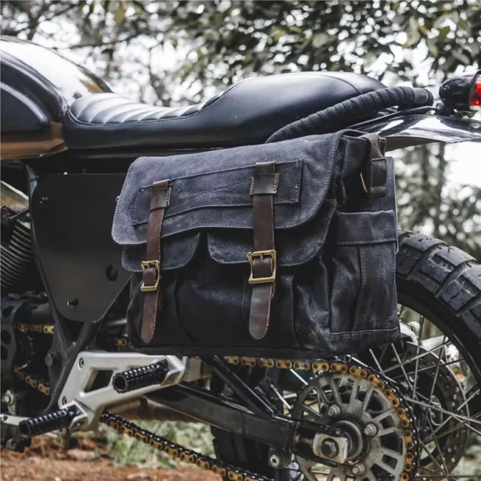 Motorrad Gepäcktasche Motorrad Satteltasche wasserdichte Motorrad Seitentasche Groß Für Kapazität Rucksack Für Tourenfahren Universell Abnehmbar