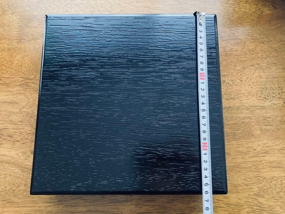 和風木製松花堂弁当箱 4つ仕切り付き 5セット 5寸松花堂