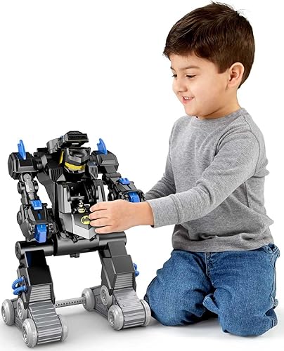 Miniatura 2 de Batbot de Fisher Price Imaginext, Estándar, Negro, azul, gris, amarillo