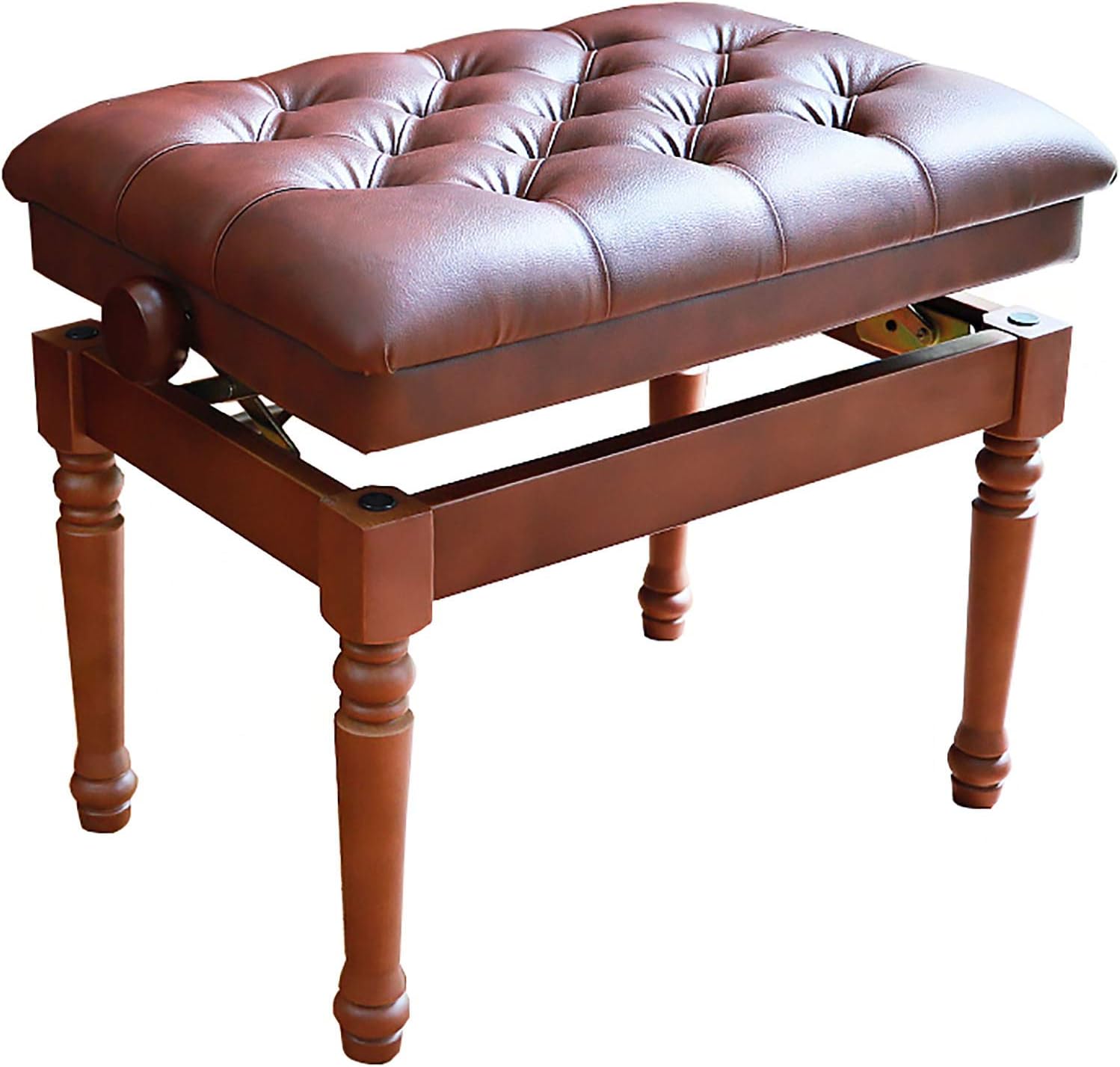 Piano Stool Dressing Table Stooladjustable Piano Bench with Solid Wood Leg Keyboard Bench Stand,