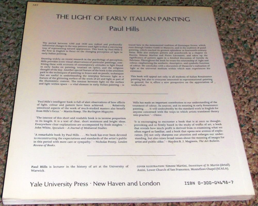 The Light of Early Italian Painting