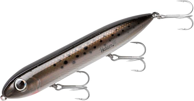 Heddon Super Spook Topwater Fishing Lure for Saltwater and Freshwater, Speckled Trout, Super Spook 7/8 oz