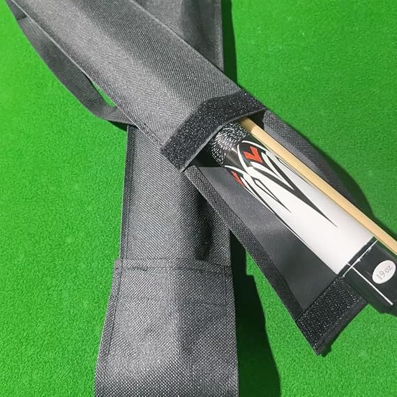 Snooker Cue Case Bag, Lightweight Pool Cue Case for 1/2 Cue