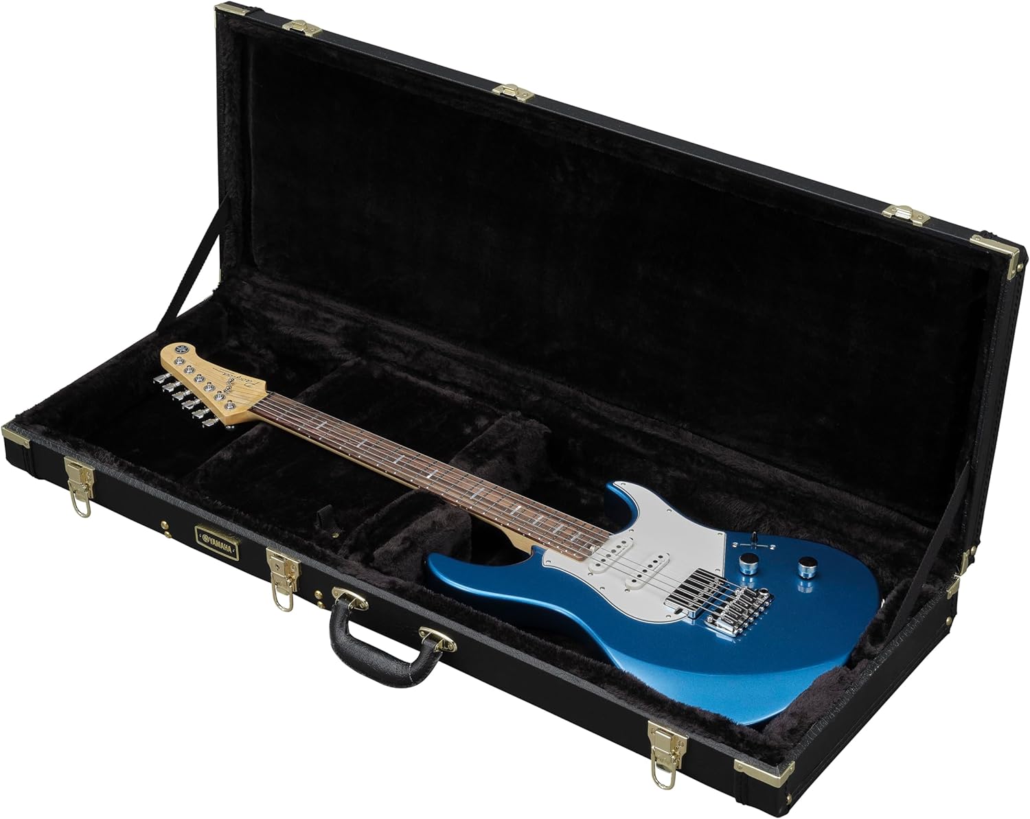Yamaha Pacifica Professional Electric Guitar Maple Fingerboard With Hardshell Case, Beach Blue Burst
