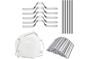 200-Pack Aluminum Nose Strips for Enhanced Mask Comfort
