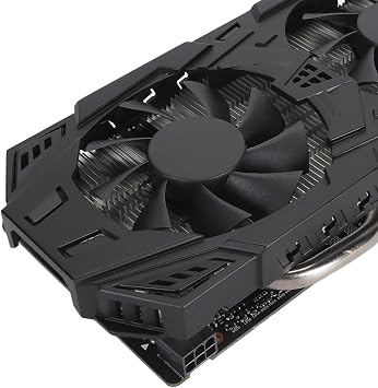 Sxhlseller Gaming 1660 Super 5GB Graphics Card, GDDR5 192Bit Fan Computer Gaming Graphics Card, Desktop Computer Graphics Card for Work Entertainment