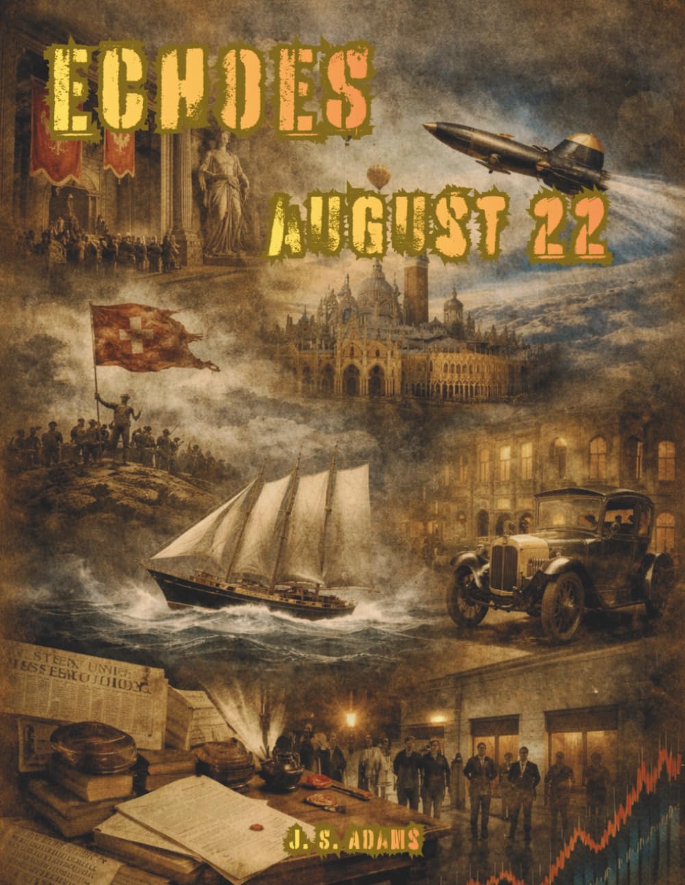 Echoes: August 22: A Coloring Journey Through August 22nd in History (Echoes: A Coloring Journey Through History)