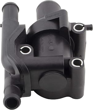 902-201 Engine Coolant Thermostat Housing for Mazda Tribute Ford Escape 2001-2004 Focus 2000 2001 2002 2003 2004 L4 2.0L, XS4Z8592AC YS4Z8592BD, F8RZ-8575-CA