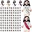 AKFAHOIF 100PCS Little Jesus Figures, Mini Jesus Figurines in Bulk, Multicolor Tiny Jesus Figures, Miniature Figurines to Hide and Seek Religious Gifts for Easter Egg Stuffers