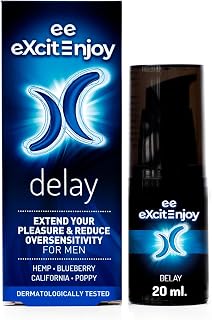 Excite Delay Gel intime pour homme avec effet froid et extraits botaniques Végan et testé dermatologiquement 20 ml