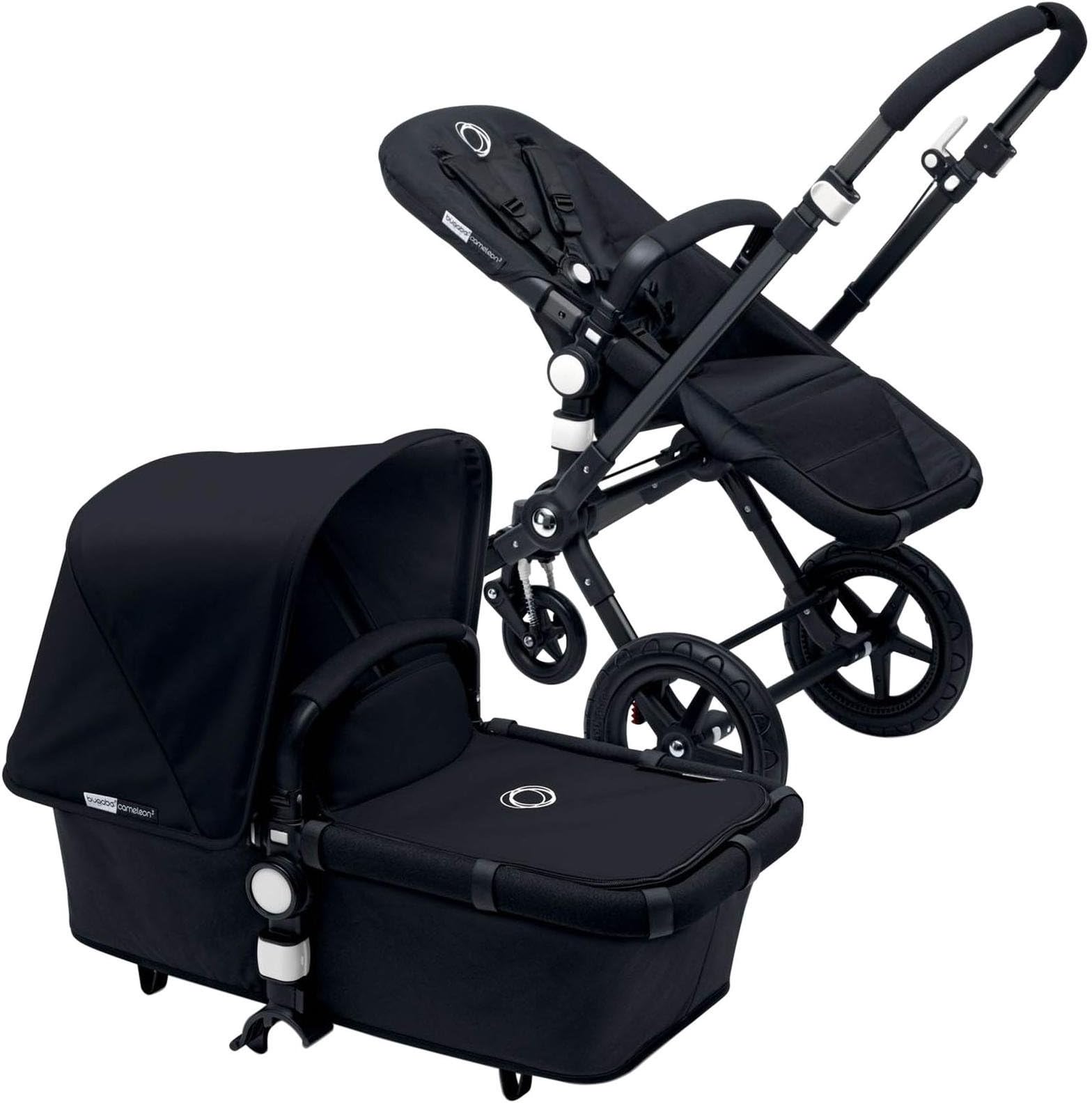 Bugaboo Cameleon3 Complete Stroller - 2015 - Black - Black/Black