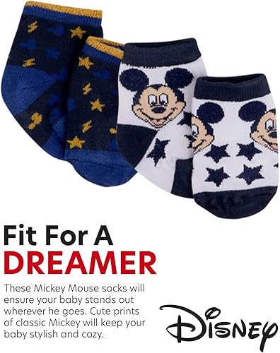 Miniatura 3 de Disney Baby Boys' Crew Socks