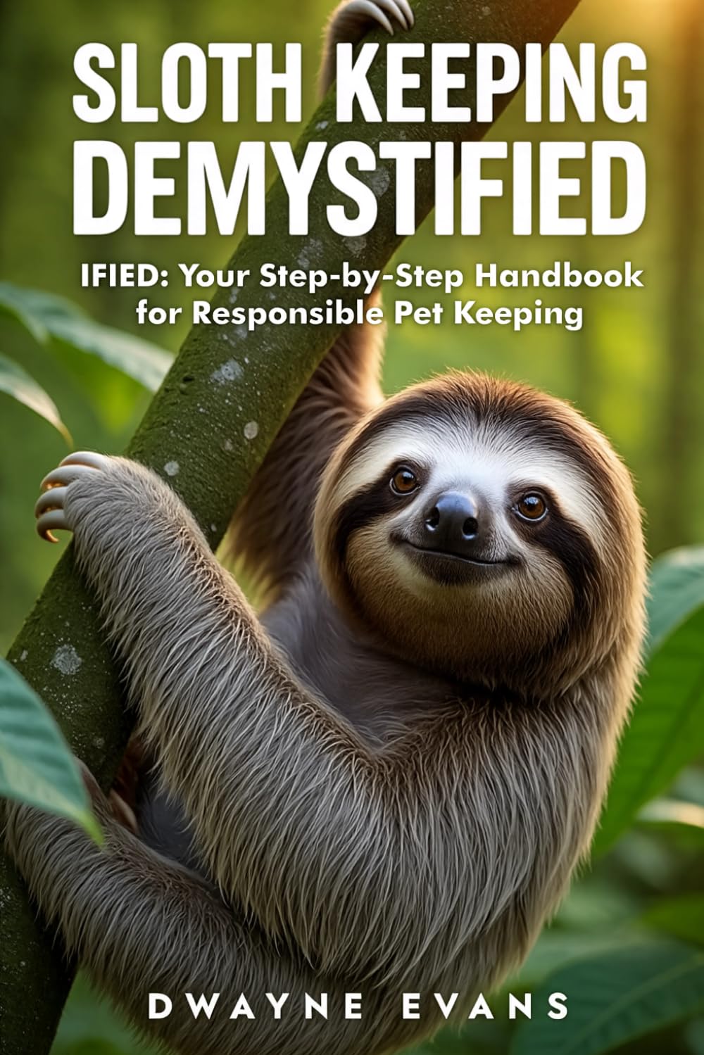 SLOTH KEEPING DEMYSTIFIED: Your Step-by-Step Handbook for Responsible Pet Keeping