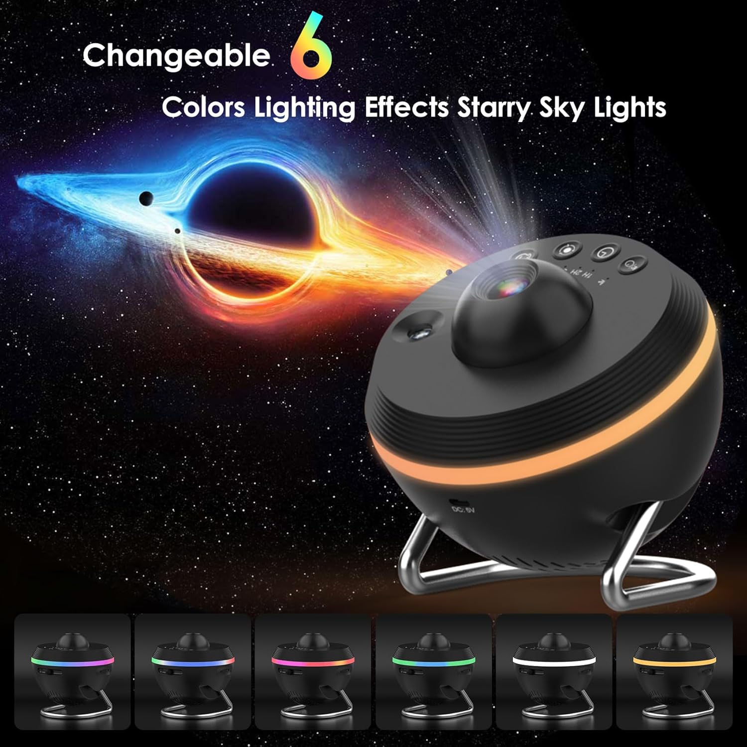 Galaxy Projector for Bedroom, 13 in 1 Home Planetarium Projector with Meteor, LED Space Galaxy Lamp, Night Lights Room Decor for Kids Adults Birthdays Christmas Gifts