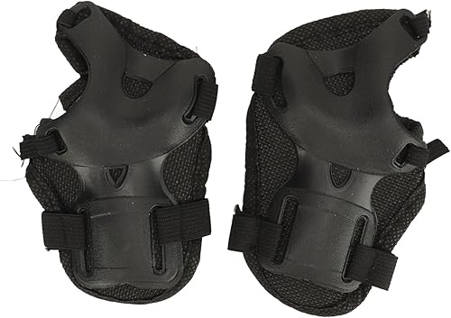 Miniatura 6 de MAVIS LAVEN Juego de equipo de protección de ciclismo para niños, rodilleras y coderas profesionales para niños, carcasa de alta dureza para