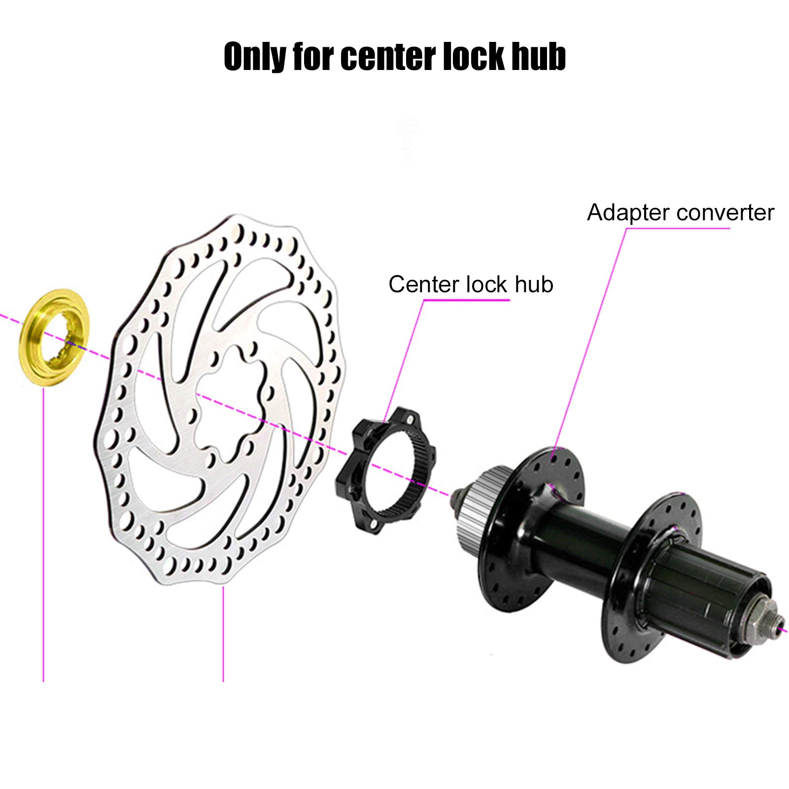 Keenso Bike Center Lock - Image 3