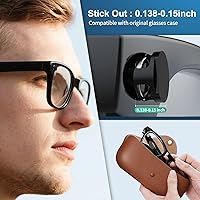 Vista 2 de Fundas ajustables de bloqueo de luz LED para RayBan Meta Wayfarer, Skyler, Headliner (Gen2), accesorios Oakley, cubierta de luz de meta, bloquea