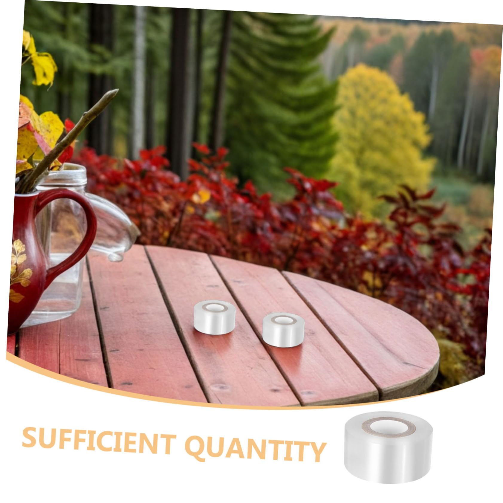 TOYANDONA 10rollen Transparentes Veredelungsband Pflanzenversiegelungsband Für Obstbäume Und Gartenwerkzeuge Zum Veredeln Von Blumen Gemüse Und Baumzweigen Dehnbares Pflanzenband Für
