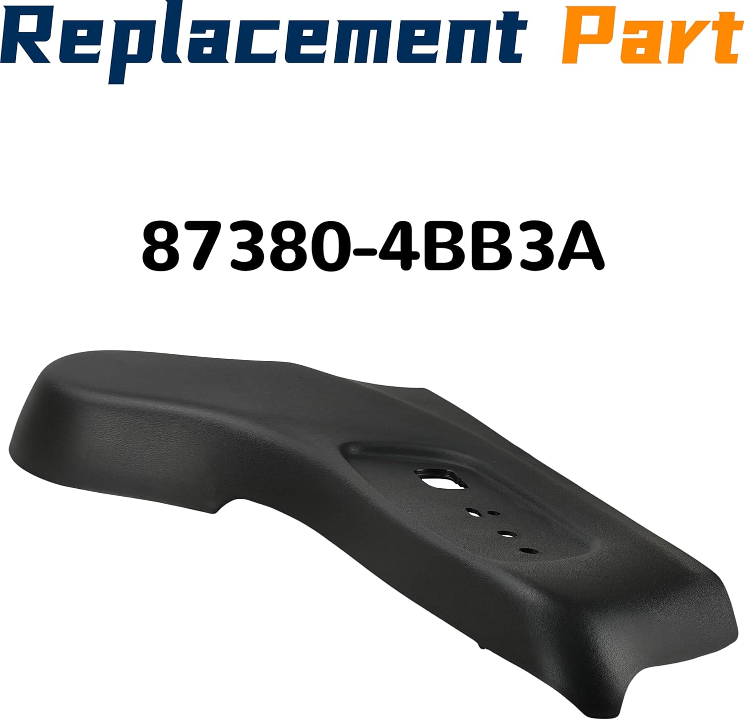 Driver Seat Trim Panel Compatible with Nissan Rogue 2014 2015 2016 2017 2018 2019 2020 Driver Seat Track Cover Seat Track Cover Trim Side Panel Guard Replace 87380-4BB3A