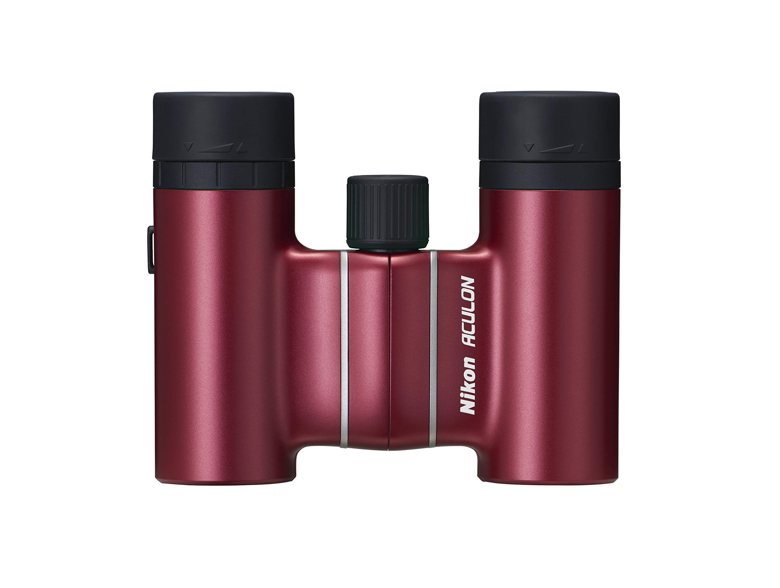 Nikon Binocolo Aculon T02 8 x 21, Leggero, Compatto, Rosso
