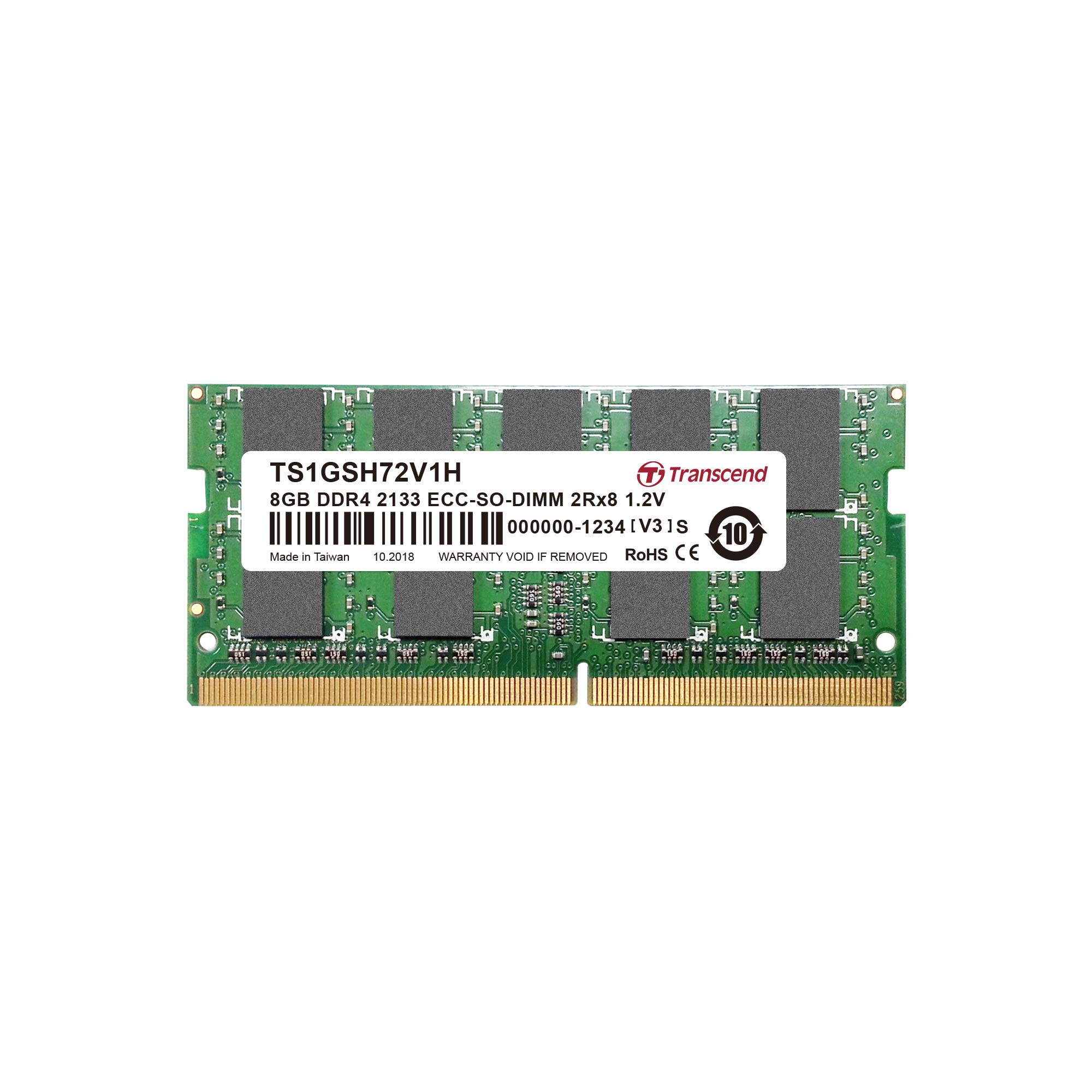 8GB DDR4 2133 ECC-So-DIMM 2Rx8 at Amazon.com
