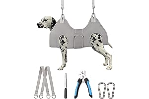 Dog Grooming Hammock for Nail Clipping Large Dogs
