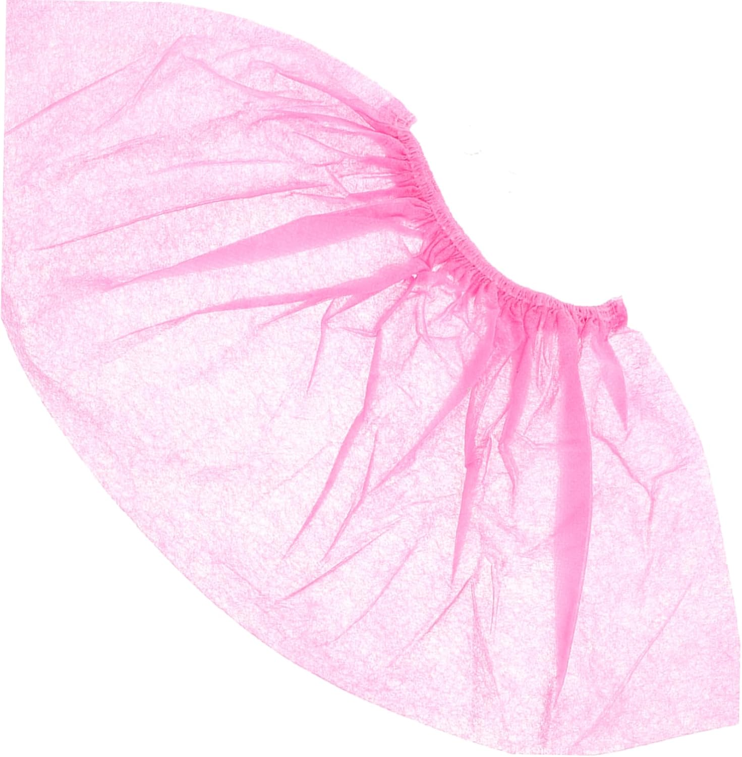 GLEAVI 100pcs Disposable Non-woven Shoe Covers Overshoes for Indoor and Outdoor Use Eco-friendly and Lightweight Practical Protection for Men and Women
