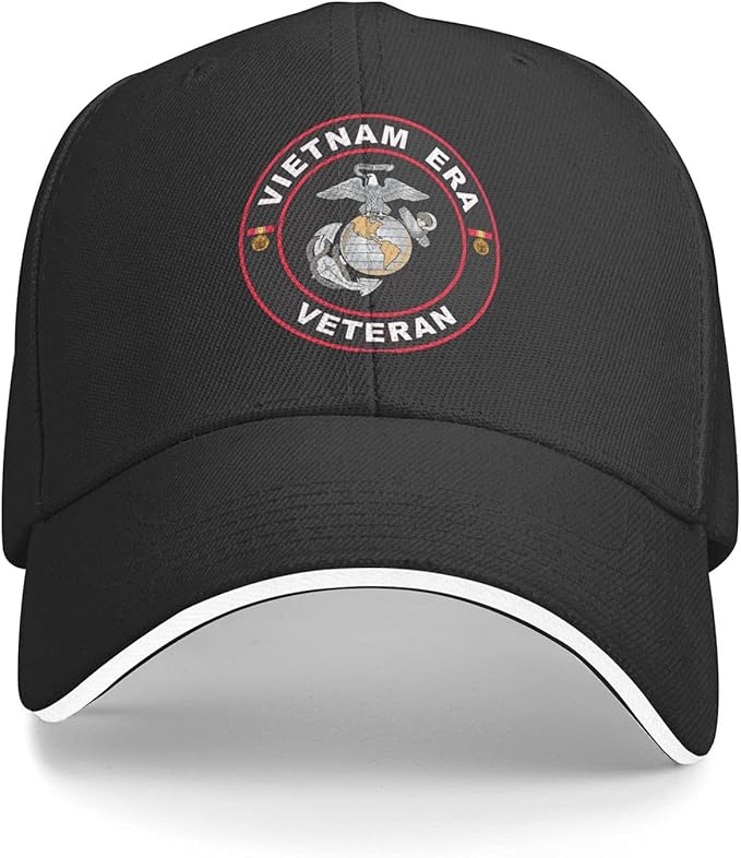 United States Marine Corps Vietnam Era Veteran Vet Sun Hat Dad Hat