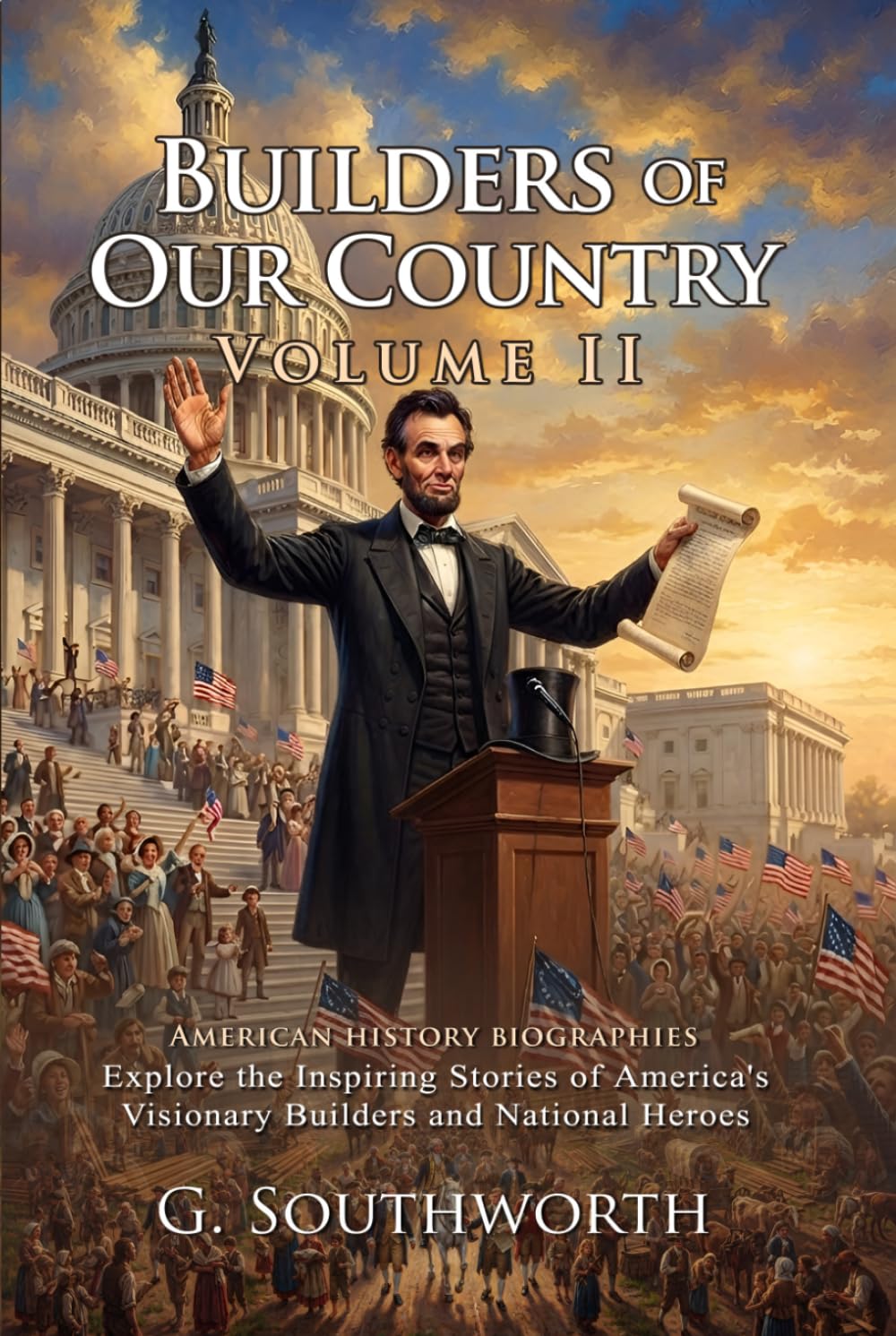 Builders of Our Country - II: Essential Biographies of American Heroes: Tales of Expansion and Nation Building - Illustrated with Biography and Commentary