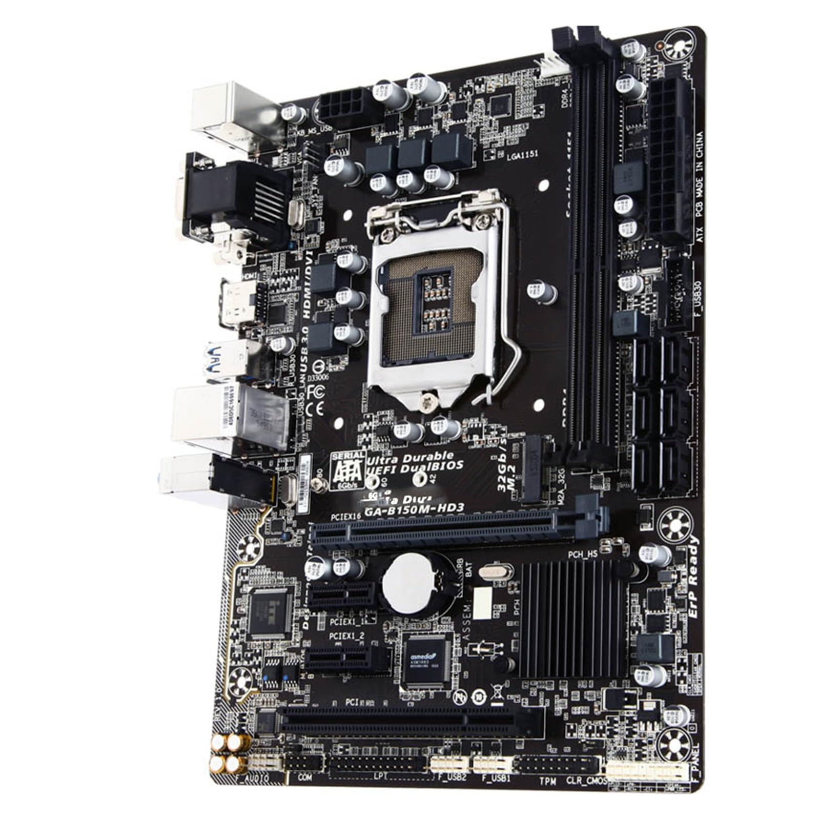 scheda madre Scheda madre Fit For Gigabyte B150M-HD3 Desktop GA-B150M-HD3 DDR4 B150M B150 Socket LGA 1151 USB3.0