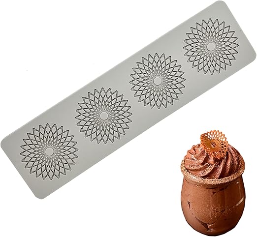 MINGHAN 3D Blumen Form Silikonform Fondant Blumen Form Kuchen Dekor DIY ...