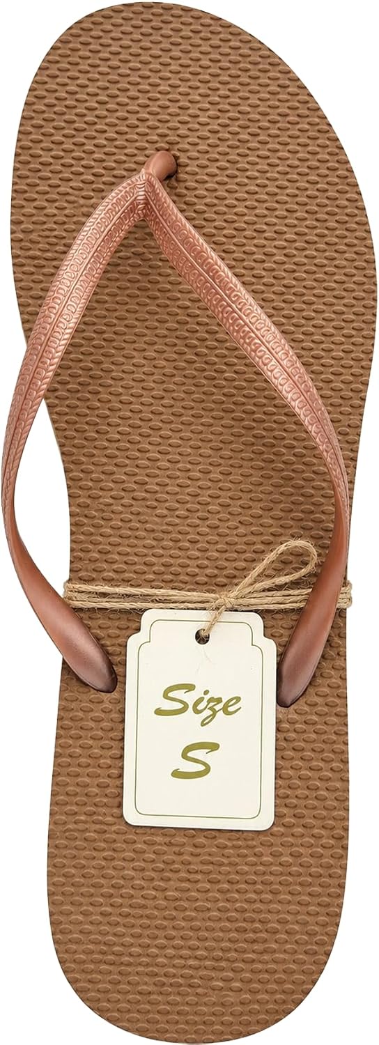 Winterlace Bulk Flip Flops for Wedding Guests 48 Pairs Reception Slippers Destination Beach Pool Spa Sandals Wholesale Pack image 4