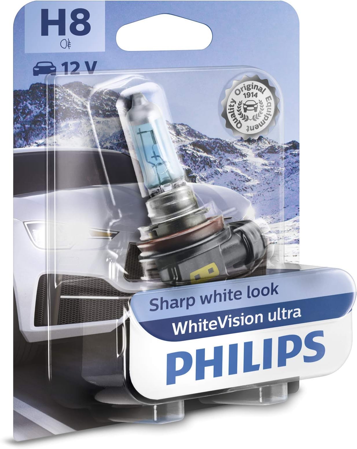 H8 12V 35W PGJ191 WhiteVision Ultra 1St.