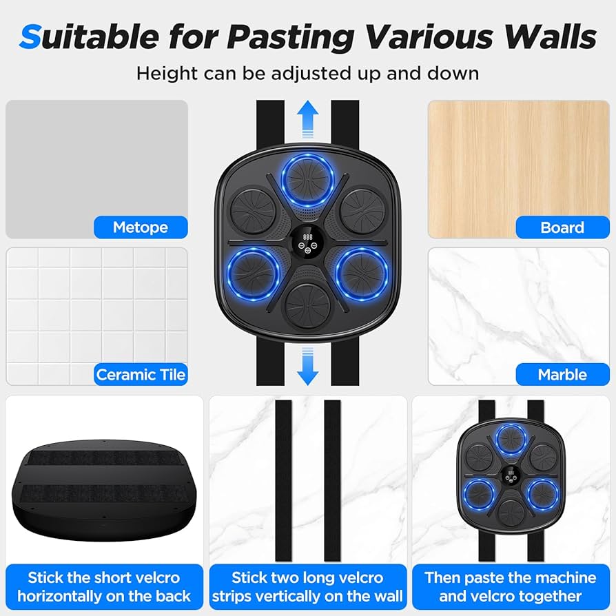 Amazon.com : Simtect 2024 Smart Music Boxing Machine, Speed