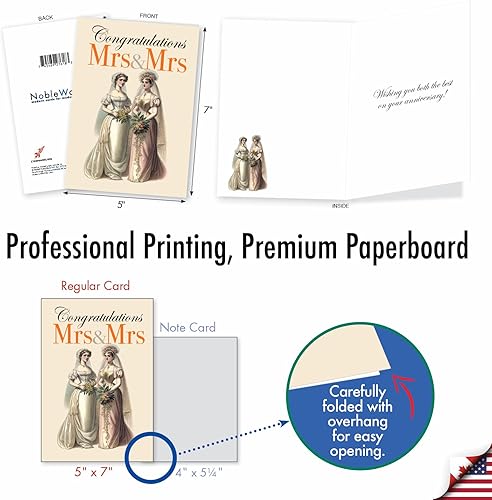 Miniatura 3 de NobleWorks Tarjeta de felicitación de aniversario humorística con sobre de 5 x 7 pulgadas (1 tarjeta) para parejas, marido, esposa, padres,