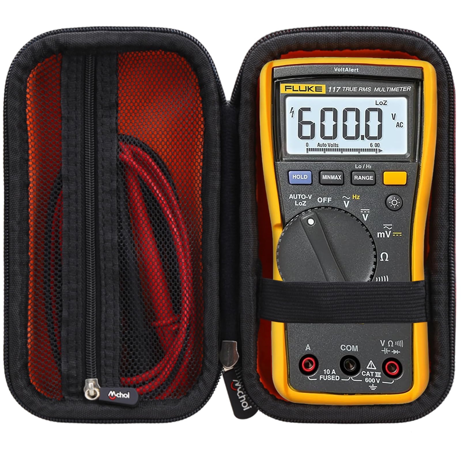 Mchoi Hard Case Fits for Fluke 117/115/116/114/113 Digital Multimeter, Case Only-picture-19