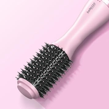 Belleza Volumizing Blowout Brush | 2 Professional Hot Brush (Pink)