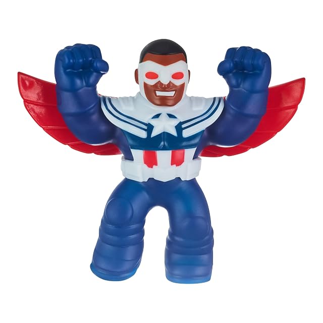 Heroes of Goo Jit Zu Goo JIT Zu Marvel Hero Pack. Capitán América - Sam Wilson