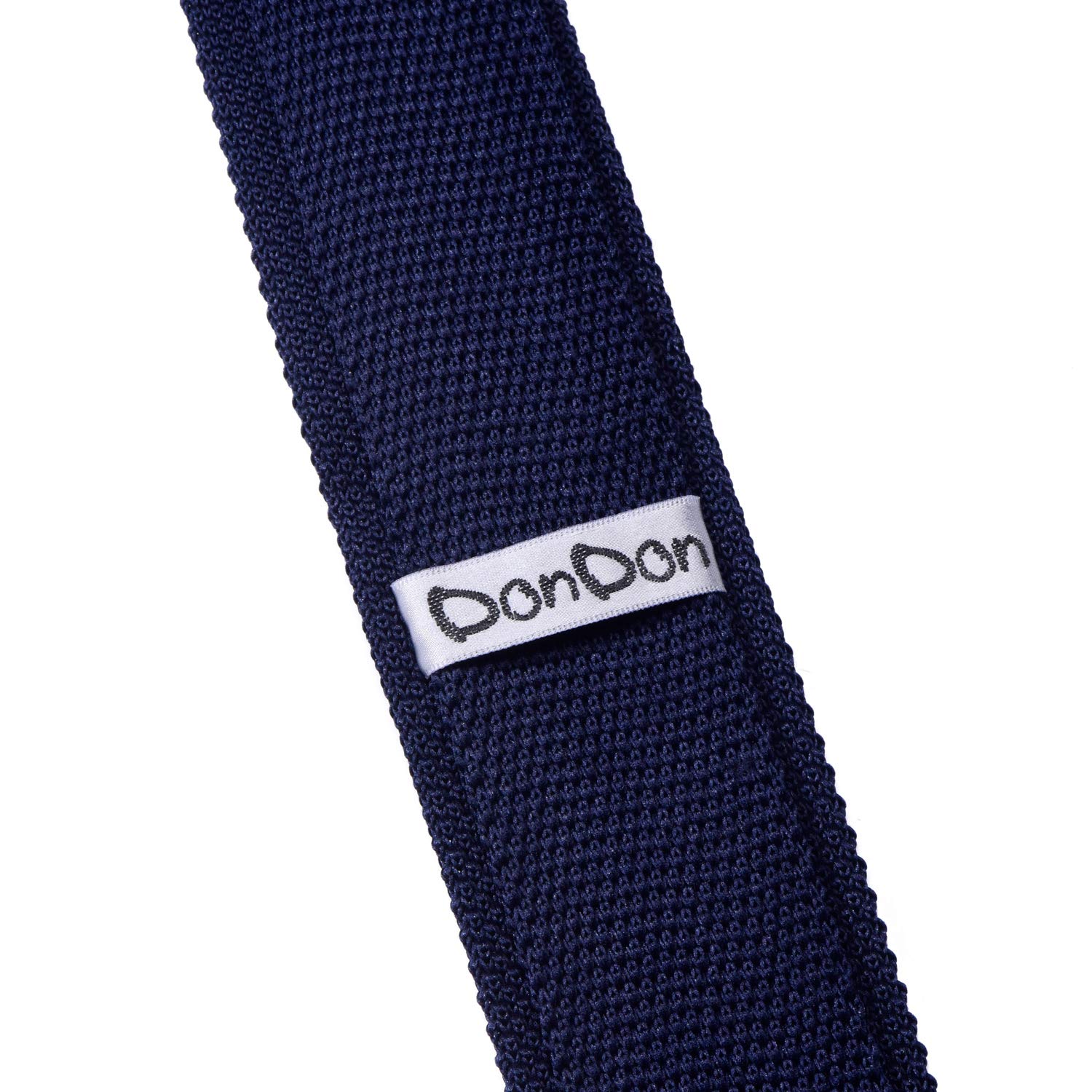 DonDon Wąski krawat dzianinowy 5 cm