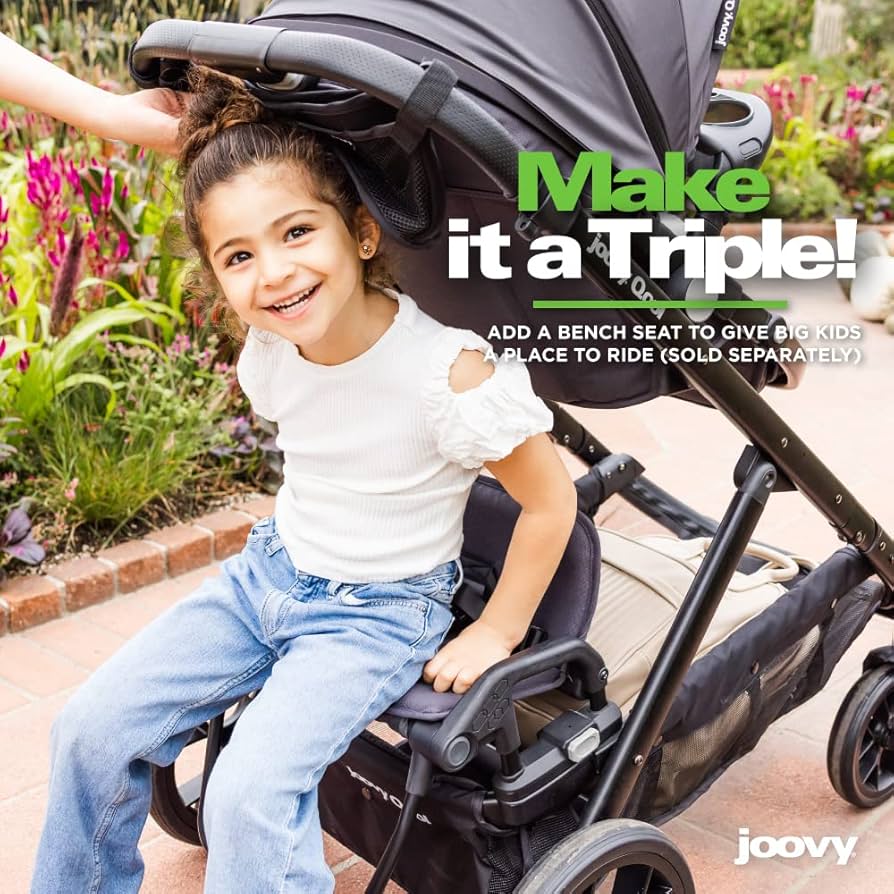 Amazon.com : Joovy Qool Double Bundle Double Stroller with