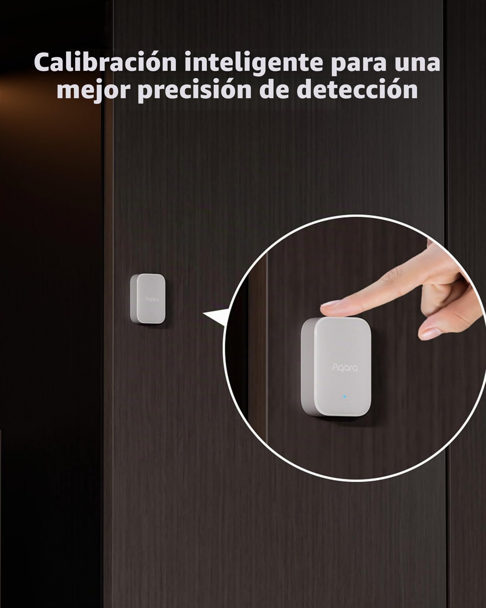 Aqara Sensor Multiestado P100, Thread/Zigbee, Sensor de Puerta/Ventana y Vibración, Monitoreo de Apertura/Cierre o de Objetos, Compatible Apple Home,Home Assistant, Alexa, Google Home,Blanco