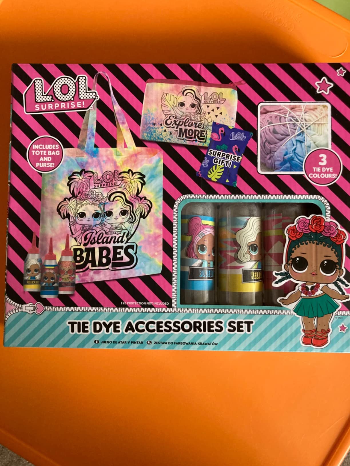 L.O.L. Surprise! Tie Dye Accessories Set - Tie Dye Kit Containing: 1 ...