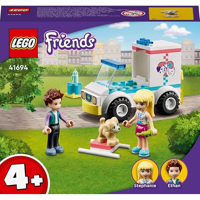 Foto 2 de 8 de LEGO 41694 Friends Ambulância da Clínica Veterinária