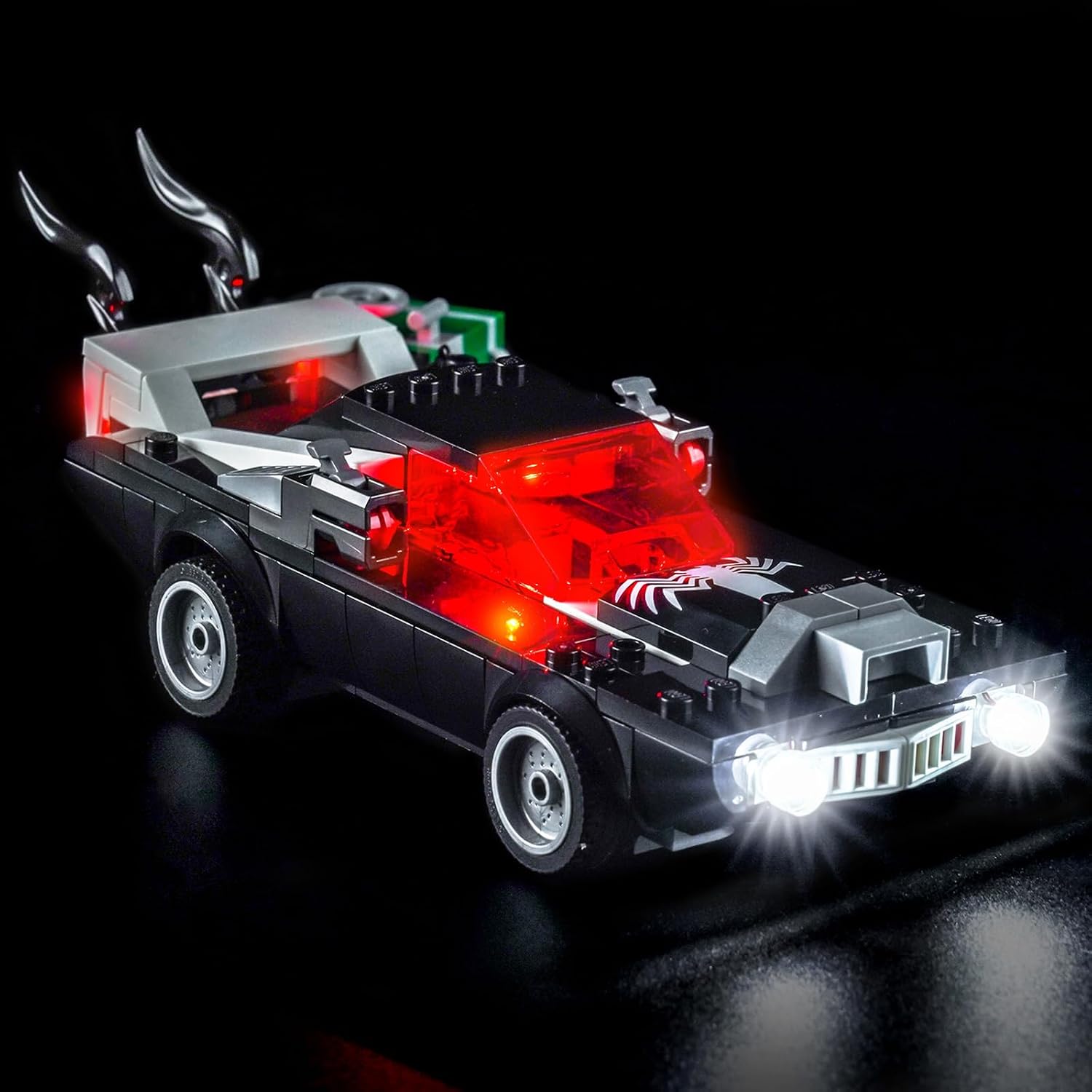 BrickBling LED Lighting Compatible with Lego Venom Muscle Car - Light Kit Compatible with Lego 76309 - Exluding Model Car