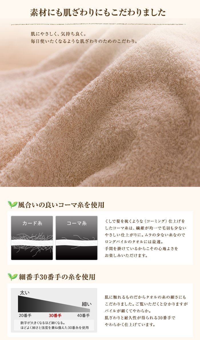 Amazon｜林タオル オーガニックコットン フェイスタオル ( 同色2枚組