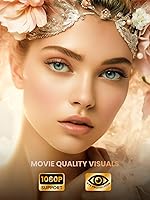 Vista 5 de Proyector Mini [Enfoque Eléctrico] GROVIEW Bluetooth, Proyector Portátil Totalmente Sellado, Zoom 75% y Bajo Nivel de Ruido, Proyector de Películas