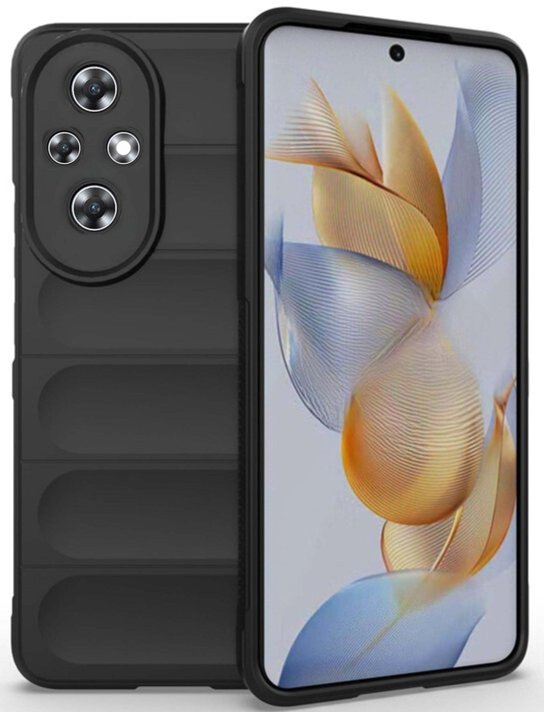 SPAZY CASE® Honor 200 Pro 5G Back Cover | Rubber Case with Soft Silicone + Smooth Surface Protective Back Cover for Honor 200 Pro 5G- Black (B0D6GLXZ1G) Amazon Price History, Amazon Price Tracker