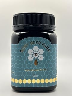 BUSY BEES FARM Super Active Western Australian Jarrah Honey 500grams TA 50 +