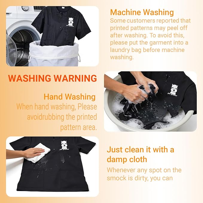 Pet Grooming Smock Impermeable para Perros miniatura 6